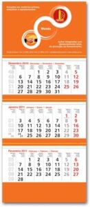 Calendário personalizado — modelo 1 | Falcão Brindes